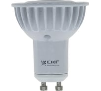 Светодиодная лампа EKF FLL-PAR16, 8W, 2700К, GU10, 60D, Simple SQFLL-PAR16-8-230-2.7K-GU10-60D
