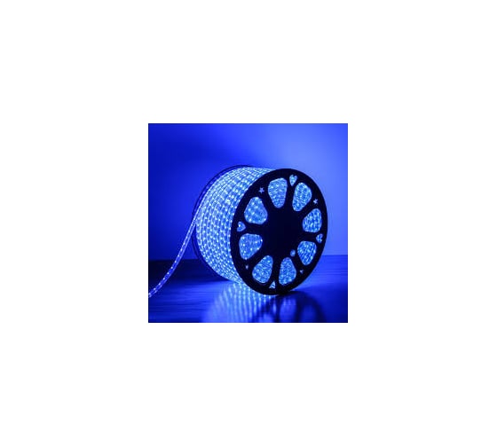 Светодиодная лента General Lighting Systems 50 м, 14,4Вт/м, 220В, SMD5050, 6мм, IP67, синий GLS-5050-60-14.4-220-IP67-B 504816