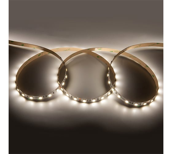 Лента светодиодная General Lighting Systems GLS-5050-60-14.4-24-IP20-PRM-4, 5 метров, 14,4Вт/м, 24В, SMD5050, 10мм, 60 диодов/м, 22Лм/чип, IP20, 4500К -нейтральный белый, 502341