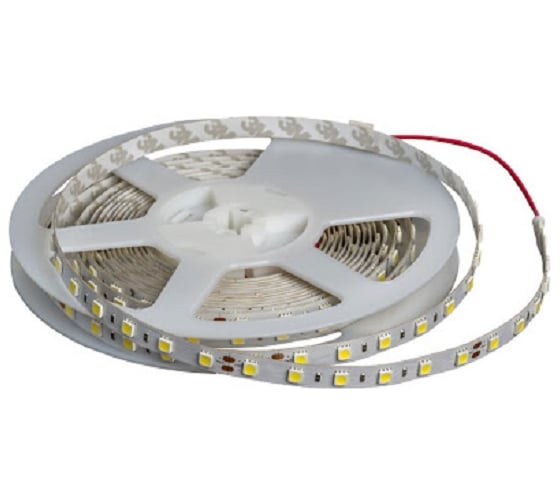 Лента светодиодная General Lighting Systems GLS-5050-60-14.4-24-IP20-PRM-4, 5 метров, 14,4Вт/м, 24В, SMD5050, 10мм, 60 диодов/м, 22Лм/чип, IP20, 4500К -нейтральный белый, 502341