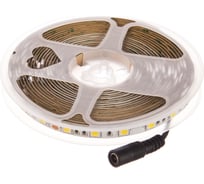 Лента светодиодная General Lighting Systems GLS-5050-60-14.4-24-IP20-PRM-6, 5 метров, 14,4Вт/м, 24В, SMD5050, 10мм, 60 диодов/м, 22 Лм/м, IP20, 6500К - холодный белый 502340