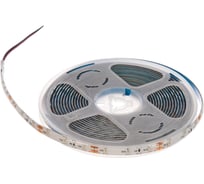Светодиодная лента General Lighting Systems 5 м, 4,8Вт/м, 12В, SMD2835, 8мм, 300 диодов, 7 Лм/чип, IP65, синий GLS-2835-60-4.8-12-IP65-B 500810