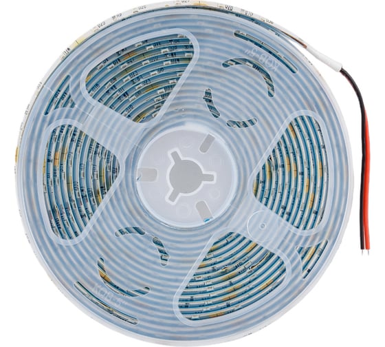 Светодиодная лента General Lighting Systems 5 м, 4,8Вт/м, 12В, SMD2835, 8мм, 300 диодов, 7Лм/чип, IP65, красный GLS-2835-60-4.8-12-IP65-R 500610 1