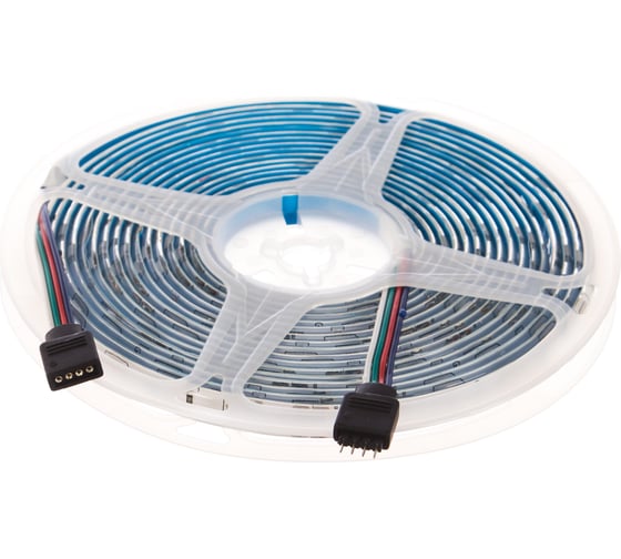 Светодиодная лента General Lighting Systems 5 м, 7,2Вт/м, 12В, SMD5050, 10мм, 150 диодов, IP65, RGB GLS-5050-30-7.2-12-IP65-RGB 5037