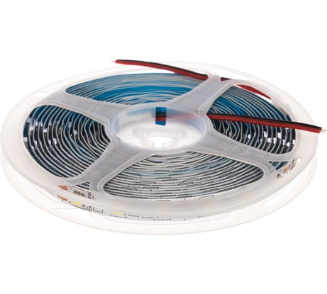 Лента светодиодная General Lighting Systems GLS-5050-60-14.4-12-IP20-6, 5 метров, 14,4Вт/м, 12В, SMD5050,10мм, 60 диодов/м, 12Лм/чип, IP20, 6500К - холодный белый 5034