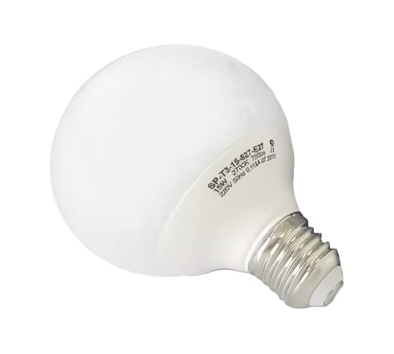 Энергосберегающая лампа EKF SP-шар 15W 2700K Е27 10000h Simple SQSP-T3-15-827-E27 1