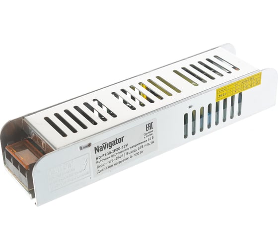 Драйвер Navigator ND-P100-IP20-12V 71921