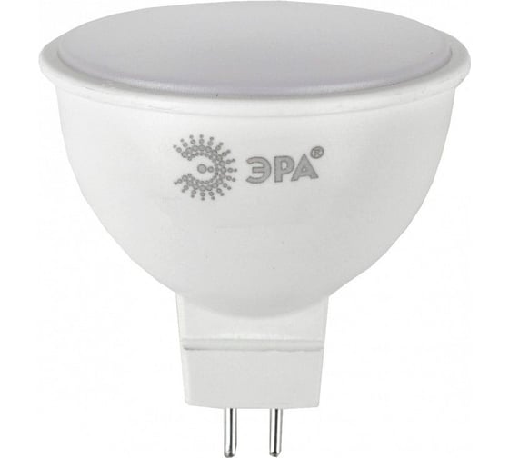 Набор светодиодных лампочек ЭРА RED LINE LED MR165W865GU5.3 R (EC) GU5.3 5Вт софит, холодный дневной свет, 10 штук Б0056203