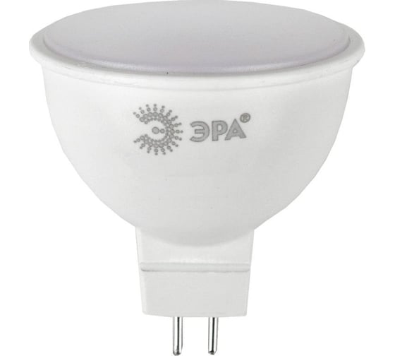 Набор светодиодных лампочек ЭРА RED LINE LED MR167W865GU5.3 R (EC) GU5.3 Вт софит, холодный дневной свет, 10 штук Б0056209