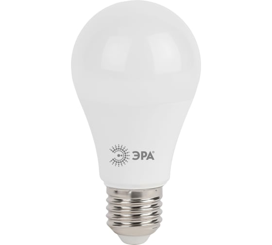 Набор светодиодных лампочек ЭРА STD LED A6015W827E27 (EC) Е27 / E27 15Вт груша, теплый белый свет, 10 штук Б0056282