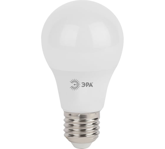 Набор светодиодных лампочек ЭРА STD LED A6011W840E27 (EC) Е27 / E27 11Вт груша, нейтральный белый свет, 10 штук Б0056277