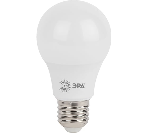Набор светодиодных лампочек ЭРА STD LED A607W827E27 (EC) Е27 / E27 7Вт груша, теплый белый свет, 10 штук Б0056270