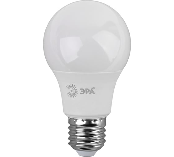 Набор светодиодных лампочек ЭРА STD LED A607W860E27 (EC) Е27 / E27 7Вт груша, холодный дневной свет, 10 штук Б0056272