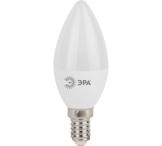 Набор светодиодных лампочек ЭРА STD LED B359W860E14 (EC) Е14 / E14 9Вт свеча, холодный дневной свет, 10 штук Б0056311