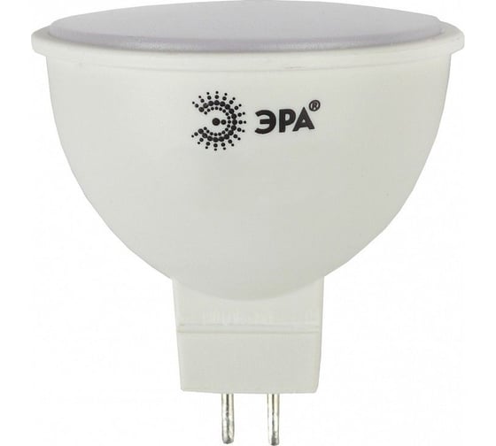 Набор светодиодных лампочек ЭРА STD LED MR164W860GU5.3 (EC) GU5.3 4Вт софит, холодный дневной свет, 10 штук Б0056290