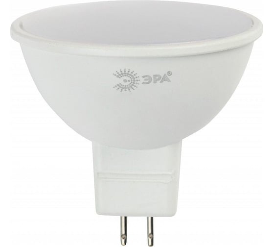 Набор светодиодных лампочек ЭРА STD LED MR166W860GU5.3 (EC) GU5.3 6Вт софит, холодный дневной свет, 10 штук Б0056293
