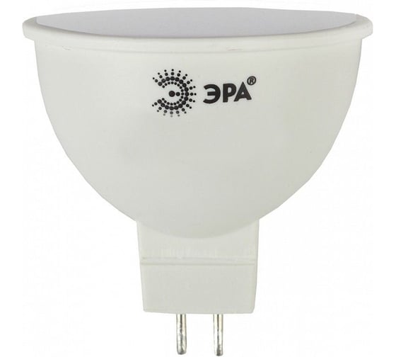 Набор светодиодных лампочек ЭРА STD LED MR168W840GU5.3 (EC) GU5.3 8Вт софит, нейтральный белый свет, 10 штук Б0056298