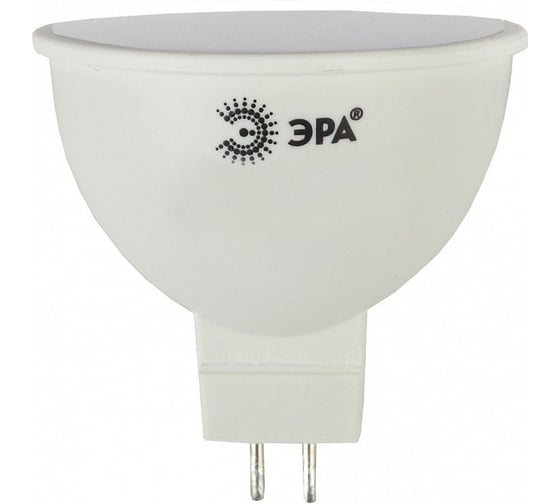 Набор светодиодных лампочек ЭРА STD LED MR168W827GU5.3 (EC) GU5.3 8Вт софит, теплый белый свет, 10 штук Б0056297