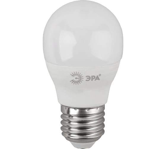Набор светодиодных лампочек ЭРА STD LED P4511W860E27 (EC) E27 / Е27 11 Вт шар, холодный дневной свет, 10 штук Б0056971