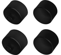 Заглушка Arlight WPH-FLEX-D22-360deg BLACK с отверстием, 1 комплект 045884