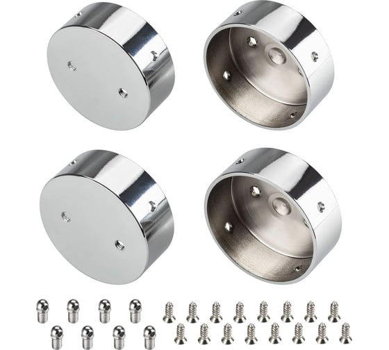 Заглушка Arlight WPH-FLEX-D40-360deg глухая, 1 комплект 045903 1