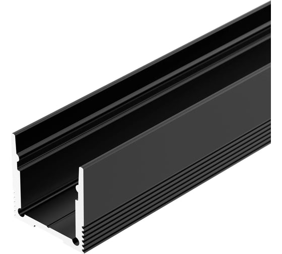 Профиль Arlight SL-SLIM20-H20-2000 BLACK 2м 047632