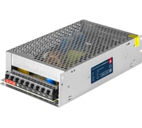 Блок питания интерьерный ELF, 12В, 300Вт, компактный металлический перфорированный корпус, кулер (JH) ELF-12E300BEmini-JH