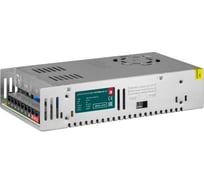 Блок питания интерьерный ELF, 24В, 350Вт, компактный металлический перфорированный корпус, кулер (JH) ELF-24E350BEmini-JH