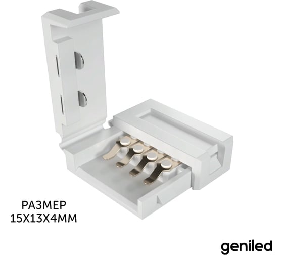 Коннектор для светодиодной ленты geniled RGB 10 мм 12182