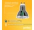 Светодиодная лампа geniled энергосберегающая GU10 MR16 9Вт 3000K 90Ra Софит 10 шт 01381_3000_10 15