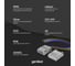 Коннектор для светодиодной ленты geniled RGB 10мм для гибкого соединения или подключения прокалывающий 12362 8