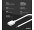 Коннектор для светодиодной ленты geniled RGB 4pin папа с проводом 1 шт 12415 5