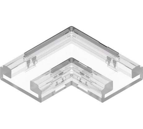 Коннектор угловой для светодиодной ленты geniled 8мм и ленты COB L-образный прокалывающий 2pin 1 шт 12378