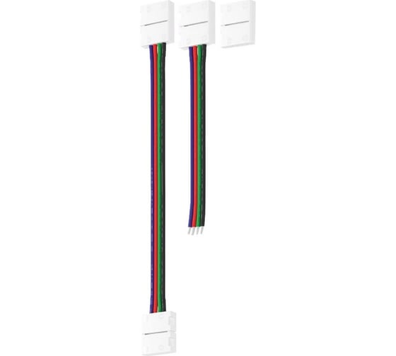 Набор коннекторов для светодиодной ленты geniled RGB 10 мм гибкий 3 шт 12021