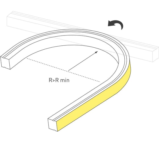 Грейзер Arlight SPI THOR-TOP-B70-10x10mm, 24V, RGB, 5м 045323