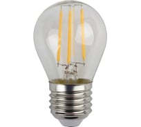 Набор лампочек ЭРА FLED P459w840E27 светодиодные, (EC) E27 / Е27 9 Вт, филамент, шар, нейтральны Б0056346