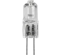 Набор лампочек G4JC20W12V галогенные (EC) G4, 20Вт, капсула, теплый белый свет, 10 шт ЭРА Б0056167