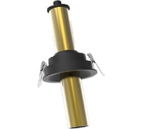 Встраиваемый светильник MAYTONI Focus T Черный и Латунь C140RS-L200-7W3K-BBS