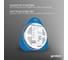 Светодиодная лента Geniled 2м 12В 12Вт/м синяя подсветка 120 led/m IP33 8мм 03545 10