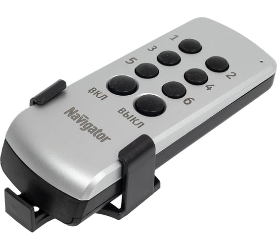 Выключатель Navigator NRC-SW01-1V1-6, с пультом, 6 каналов, 6х1000Вт 61761