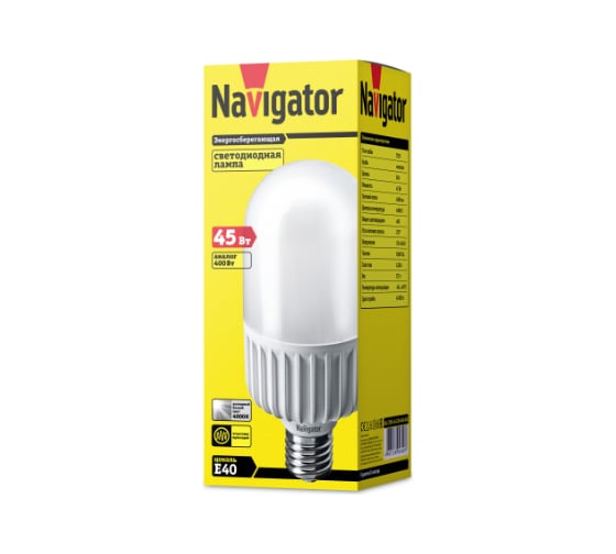 Лампа Navigator NLL-T105-45-230-840-E40 94340