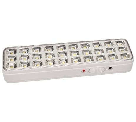 Аварийный светильник SLT KL-30A(AC/DC: пост. и непост. режимы свечения) 10088