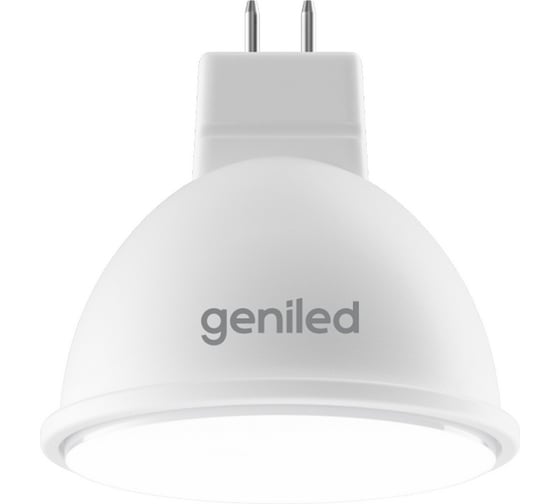 Светодиодная энергосберегающая лампа geniled GU5.3 MR16 9Вт 4000K 90Ra Софит 3 шт 01385_4000_3