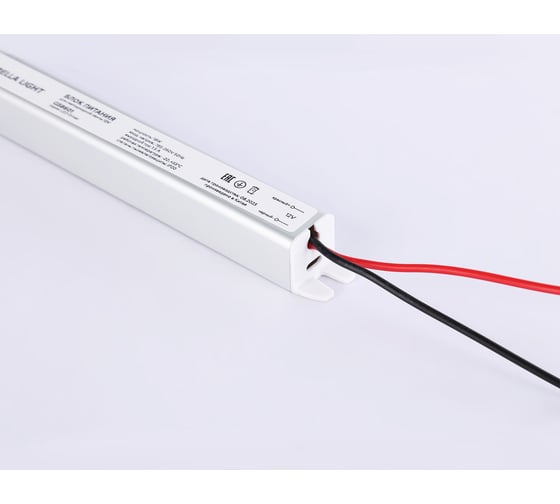Блок питания ультратонкий Ambrella Light для светодиодной ленты 12V 18W 1.5A IP20 ILLUMINATION GS8601