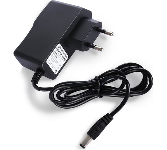 Блок питания Ambrella Light (адаптер) для светодиодной ленты с вилкой 12V 12W 1A IP20 ILLUMINATION GS8505 1