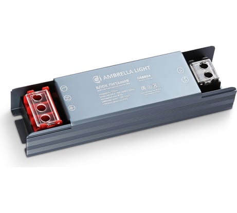 Блок питания Ambrella Light для светодиодной ленты 12V 100W 8.3A IP20 ILLUMINATION GS8804
