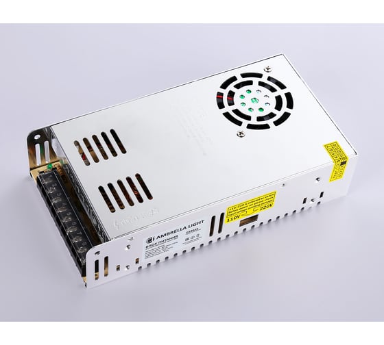 Блок питания Ambrella Light для светодиодной ленты 12V 400W 33.3A IP20 ILLUMINATION GS9552
