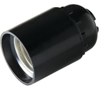 Патрон EKF, карболитовый, подвесной, Е27, черный, без наклейки, PROxima SQ LHC-E27-s