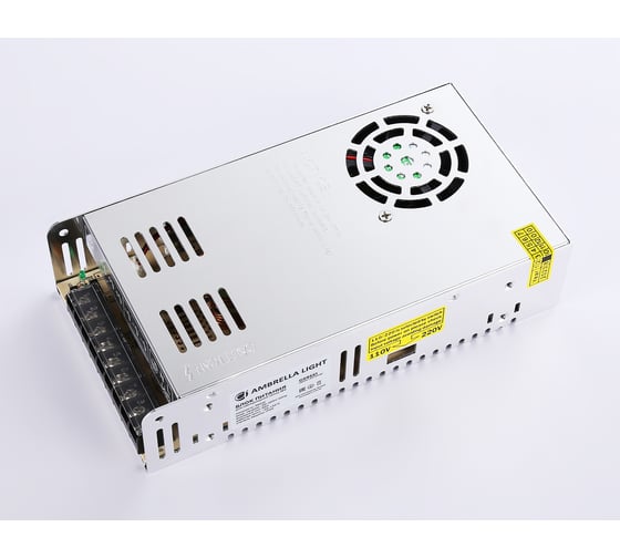 Блок питания Ambrella Light для светодиодной ленты 12V 360W 30A IP20 ILLUMINATION GS9551