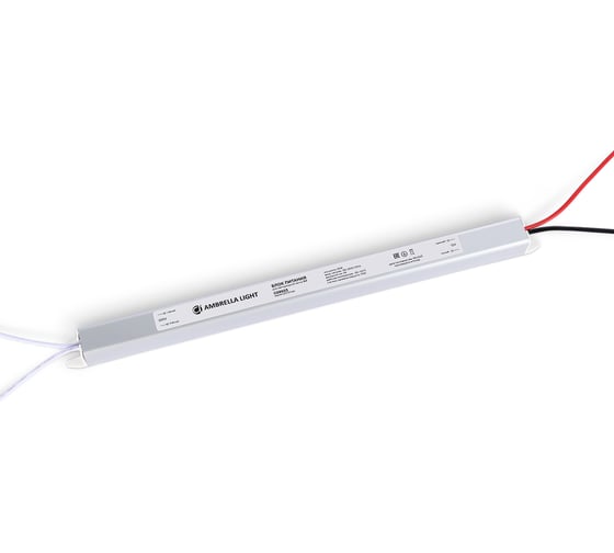 Блок питания ультратонкий Ambrella Light для светодиодной ленты 12V 36W 3A IP20 ILLUMINATION GS8603